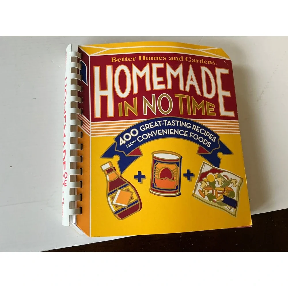 Better Homes and Gardens Vintage Cookbook Lot Taste of Home 4 Ingredient 5 Books